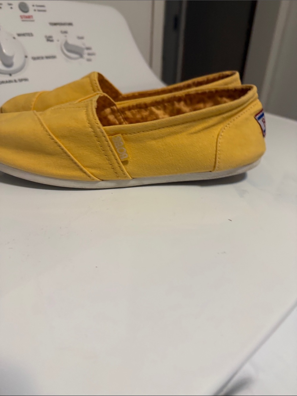 BOBS from Skechers Kids Slip-On Sneakers in Yellow - Picture 2 of 5